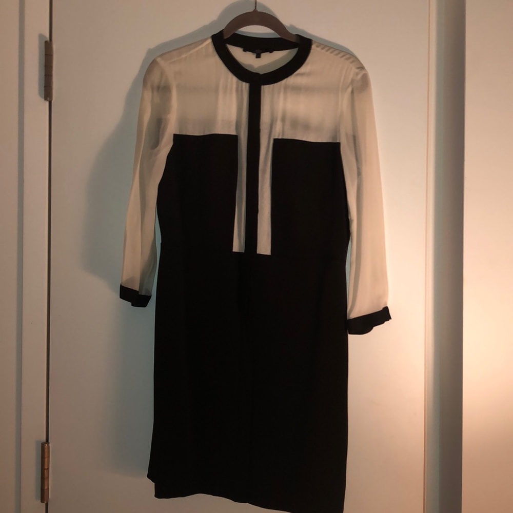 Tibi sz. 4 black and white dress